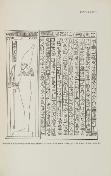 GARIS DAVIES DE N The tomb of Rekh-mi-Re at Thebes. New York, 1943, 2 volumes br...