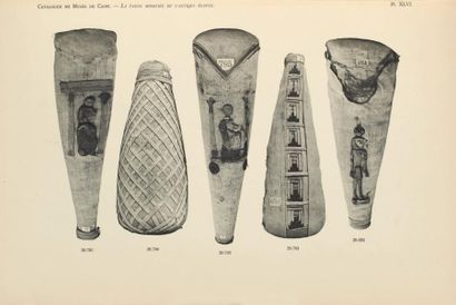 GAILLARD CL. & DARESSY G La faune momifiée de l'antique Égypte. Catalogue général...