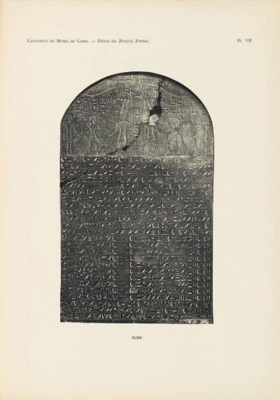 LACAU P Stèles du Nouvel Empire. Catalogue général des antiquités égyptiennes du...