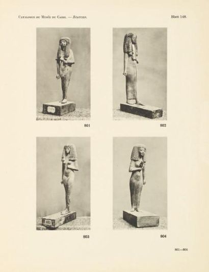 BORCHARDT L Statuen und Statuetten von Königen und Privatleuten. Catalogue général...