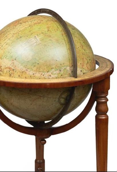 MALBY Paire de globes: - Terrestrial Globe, Compiled from the Latest & Most Authentic...