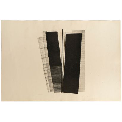 null Hans HARTUNG (1904-1989)
Farandole, 1971
Lithographie sur papier
Numérotée "LII/LXXV"...