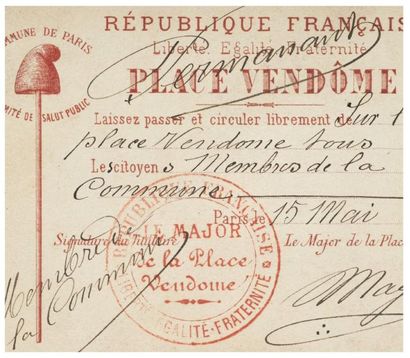LISSAGARAY (Prosper-Olivier) Histoire de la Commune de 1871. Paris, Dentu, sans date...