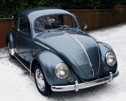 VOLKSWAGEN BEETLE - 1955 Châssis: n° 10861179 Titre de circulation belge - Voiture...