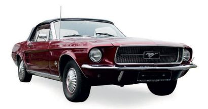 Ford MUSTANG 6 cylindres Cabriolet - 1968 Châssis: n° 7F03T220878 Titre de circulation...
