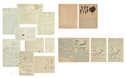 REICHEL Hans (1892-1958) peintre allemand 197 Lettres autographes signées, 1939-1954,...