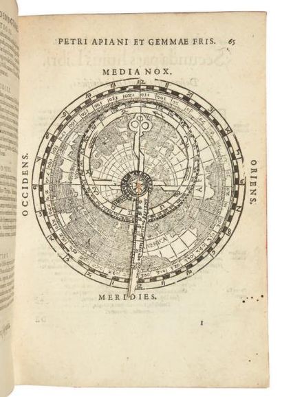APIANUS (Petrus) GEMMA FRISIUS. Cosmographia, sive descriptio universi orbis. Anvers,...