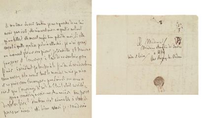 François de CHATEAUBRIAND 3 Lettres autographes, [octobre 1810], à la duchesse de...