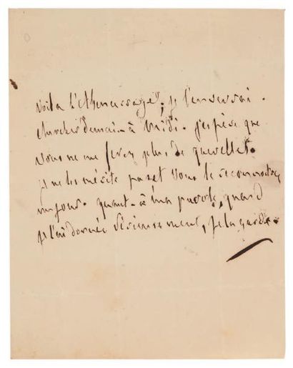 François de CHATEAUBRIAND 2 Lettres autographes, [26-27 mars 1810], à la duchesse...