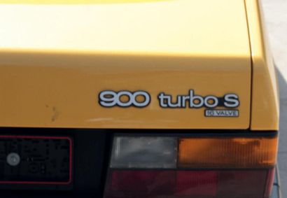 SAAB 900 TURBO S CABRIOLET MONTE CARLO - 1990 Châssis: n° YS3AC75D1L7023873 - Rarissime...