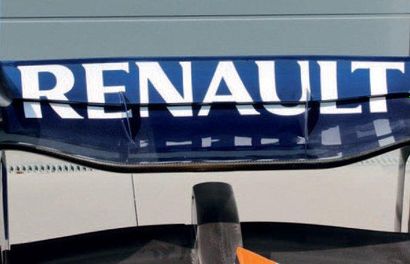 RENAULT F1 SHOW CAR - 2005 Châssis: n° BS06 - Morceau d'histoire - Laboratoire roulant...