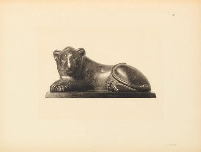 CHASSINAT É. Les antiquités égyptiennes de la collection Fouquet. Paris, 1922, b...
