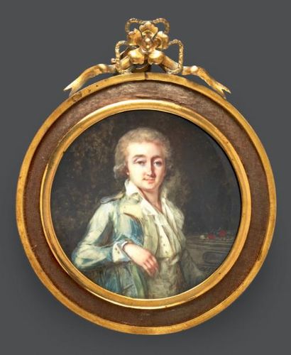 FRANÇOIS-ANTOINE ROMANY (LYON, VERS 1756 - PARIS, 17 AVRIL 1839) Portrait du compositeur... Gazette Drouot