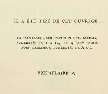 BRETON (André) Réunion exceptionnelle des Manifestes surréalistes. 1924-1955. - Manifeste...