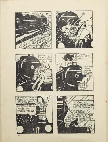 HERGÉ (Georges Rémi, dit) Les Aventures de Tintin reporter du petit "Vingtième" au...