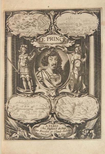 BALZAC (Jean-Louis Guez de) Le Prince. Paris, Toussaint du Bray, 1631. Grand in-4...