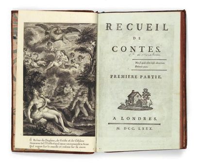 [MIRABEAU (Gabriel-Honoré de Riquetti, comte de)] Recueil de contes. Londres [Paris],...