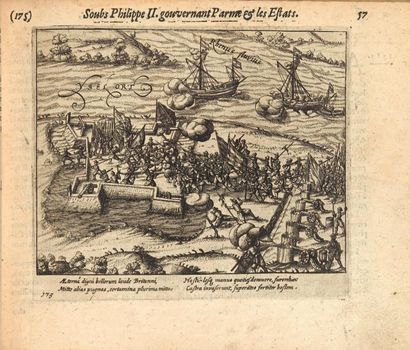 BAUDAERT (Guillaume) [Les Guerres de Nassau. Amsterdam, Michel Colin, 1616]. 2 volumes...