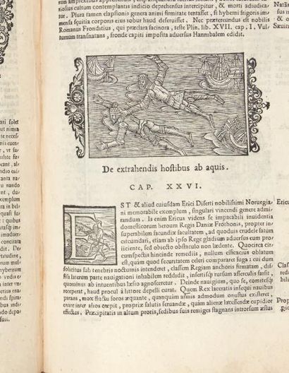 OLAUS MAGNUS Historia de gentibus septentrionalibus. Rome, Giovanni Maria Viotto,...