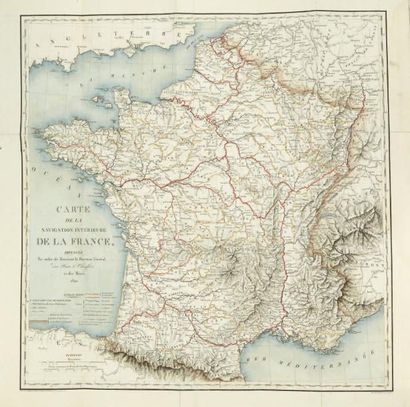 BECQUEY (Louis) Rapport au roi sur la navigation intérieure de la France. Paris,...