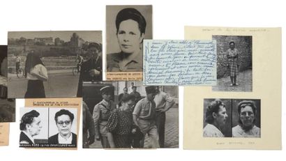 [BESNARD (Marie)] 32 tirages photographiques sur l'affaire Marie Besnard (1896-1980),...