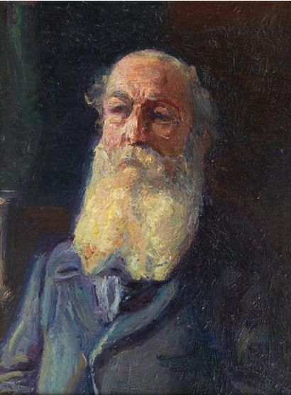 Maximilien Luce (1858-1941) Portrait de Camille Pissarro, vers 1895-1900 Huile sur...