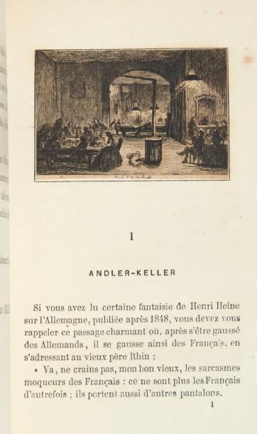 DELVAU (Alfred) Histoire anecdotique des cafés & cabarets de Paris. Avec dessins...