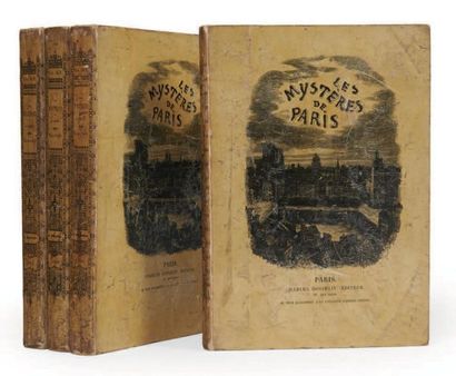 SUE (Eugène) Les Mystères de Paris. Nouvelle édition, revue par l'auteur. Paris,...