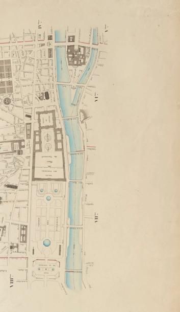 DUBOIS (P.) Atlas du plan de Paris divisé par arrondissements. Dressé par P. Dubois...