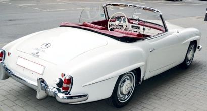 MERCEDES BENZ 190SL 1963 TITRE DE CIRCULATION BELGE Une Mercedes classique» La Mercedes...