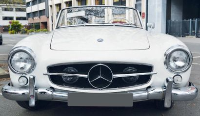 MERCEDES BENZ 190SL 1963 TITRE DE CIRCULATION BELGE Une Mercedes classique» La Mercedes...