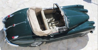 JAGUAR XK 140 cabriolet 1955 TITRE DE CIRCULATION DANOIS XK 140, c'est l'Amérique...