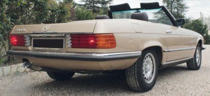 MERCEDES BENZ 280 SL 1982 TITRE DE CIRCULATION FRANÇAIS La voiture éternelle La série...