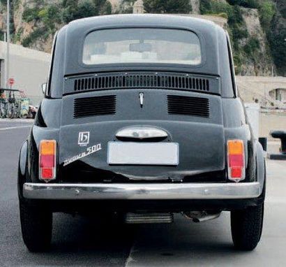 FIAT 500 1966 TITRE DE CIRCULATION SUISSE Le charme au quotidien 3 millions et demi...