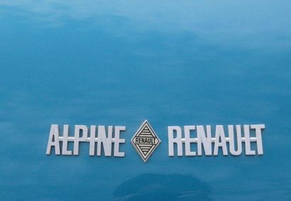 RENAULT Alpine A110 1600s TITRE DE CIRCULATION FRANÇAIS La Ferrari française La Berlinette...