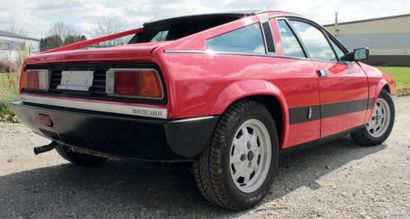 Lancia BETA MONTE-CARLO 1980 TITRE DE CIRCULATION BELGE Une voiture de sport au talent...
