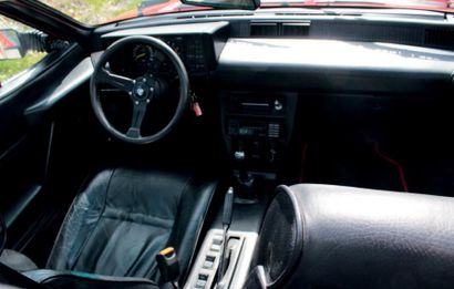 Lancia BETA MONTE-CARLO 1980 TITRE DE CIRCULATION BELGE Une voiture de sport au talent...