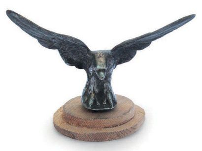 null «Aigle» en bronze argenté, France 1920 / 25