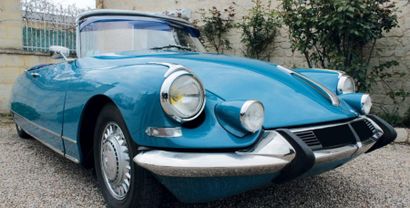 CITROËN ID 19 «CABRIOLET RECONSTRUCTION» 1963" Une Citroën au grand air " Le modèle...