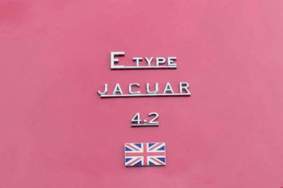 JAGUAR 4.2 L SÉRIE 1- 1/2 1967 TITRE DE CIRCULATION BELGE Austin Power Fabriqué de...