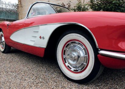 CHEVROLET Corvette 1959 The American way of life A partir de 1958 le modèle phare,...