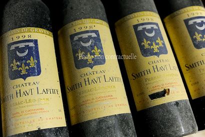 null 12 Bouteilles Château Smith Haut Lafitte 2001 CC Graves (Caisse Bois)