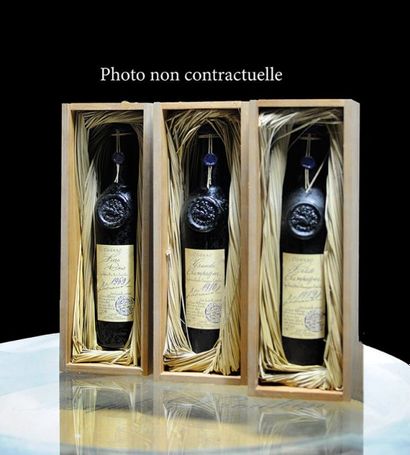 2 Bouteilles Cognac Series Rares Tres Vieille...