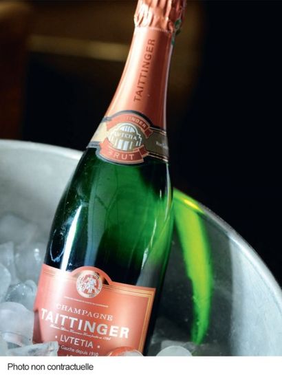 null 6 Bouteilles Champagne Brut cuvée Lutetia 2006 Taittinger