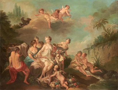 ÉCOLE FRANÇAISE du XVIIIe siècle, suiveur de François BOUCHER