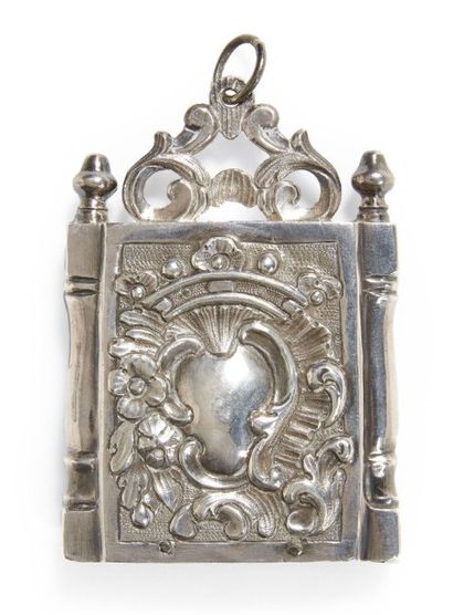 null AMULETTE EN ARGENT Turin, première moitié XIXème siècle An Italian silver amulet...