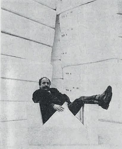 CÉSAR CÉSAR (1921 - 1998) Fauteuil «Sculpture», 1969 Mousse de polyuréthane recouvert...