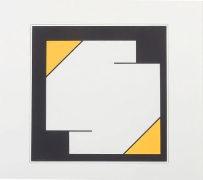 Gilbert Decock (1928-2007) Sans titre, 2003 Gouache sur papier H_25 cm L_25 cm