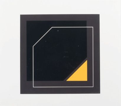Gilbert Decock (1928-2007) Sans titre, 2003 Gouache sur papier H_25 cm L_25 cm