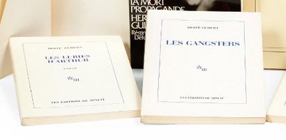 GUIBERT (Hervé) Ensemble de 6 romans en édition originale, dont 4 avec envoi à Régine...